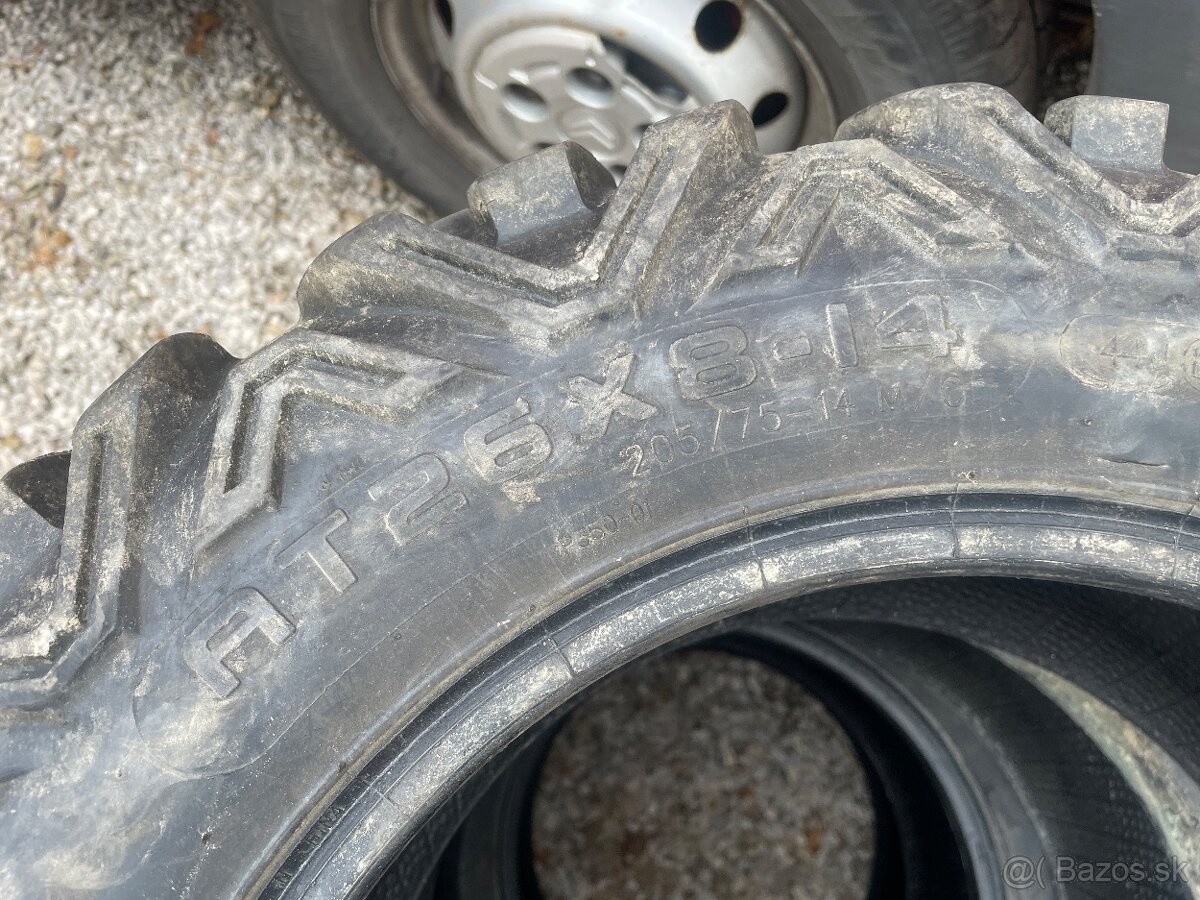 Predam pneu 26x8-14 a 26x10-14 - 7