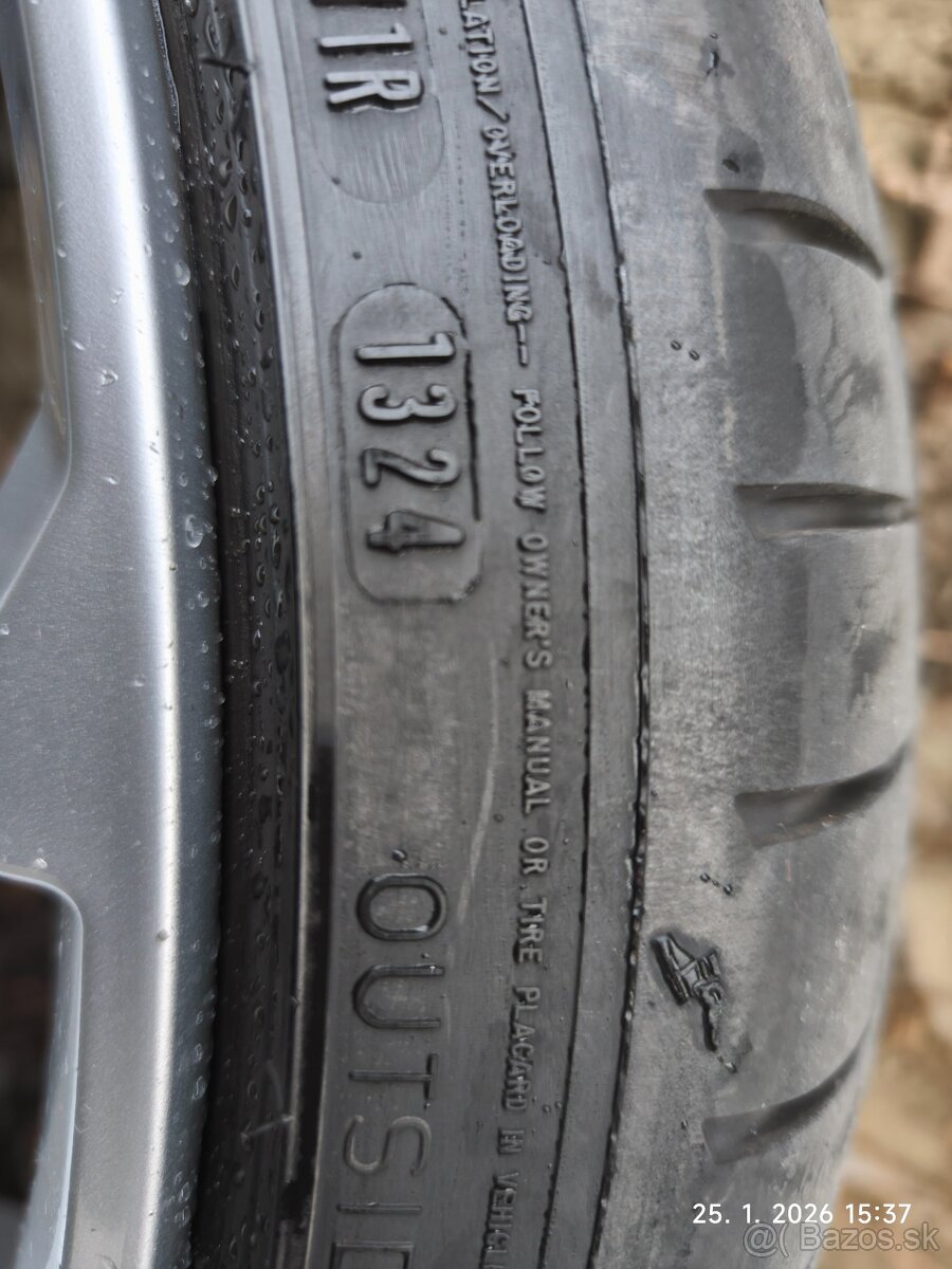 225/35 R19 letna sada na diskoch - 7