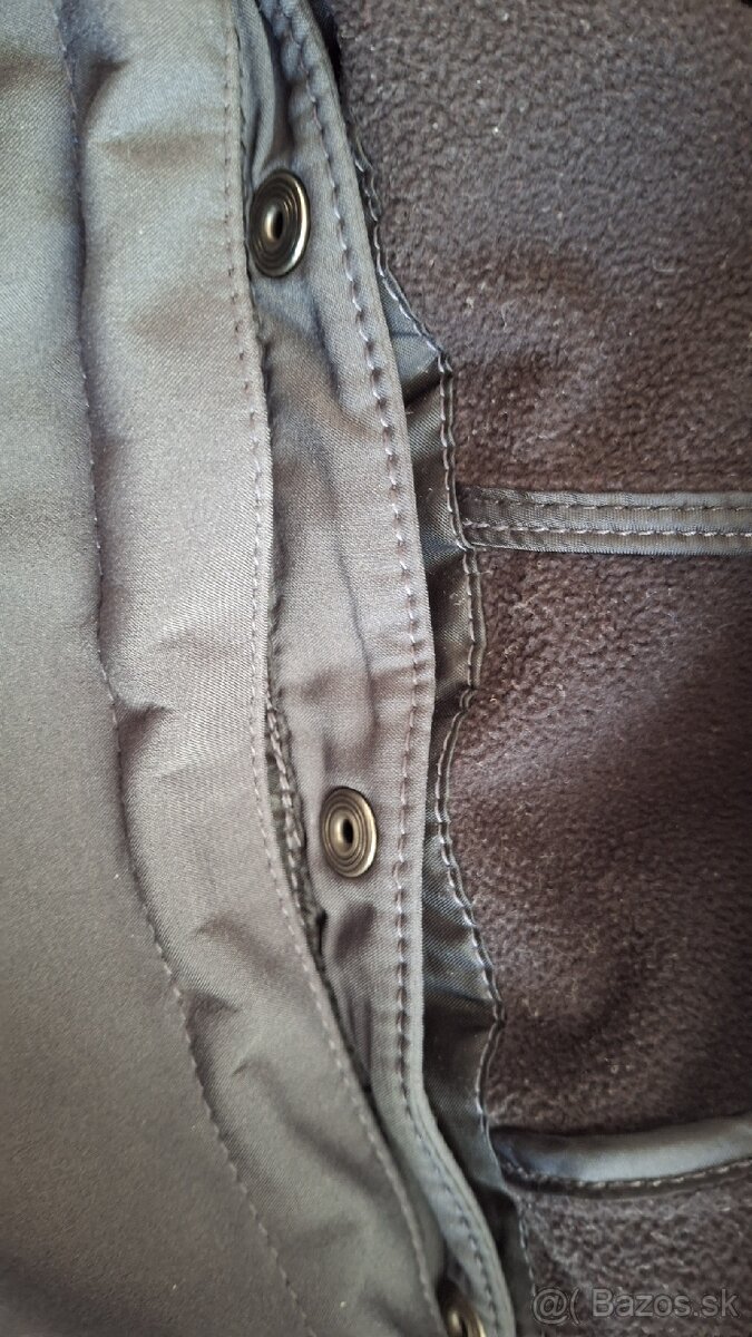 Dievčenská softshellovátmavošedá bunda.H&M.. - 7