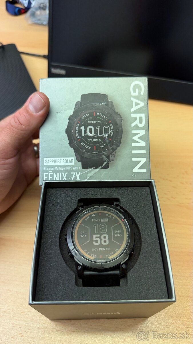Garmin Fenix 7X Sapphire Solar - 7