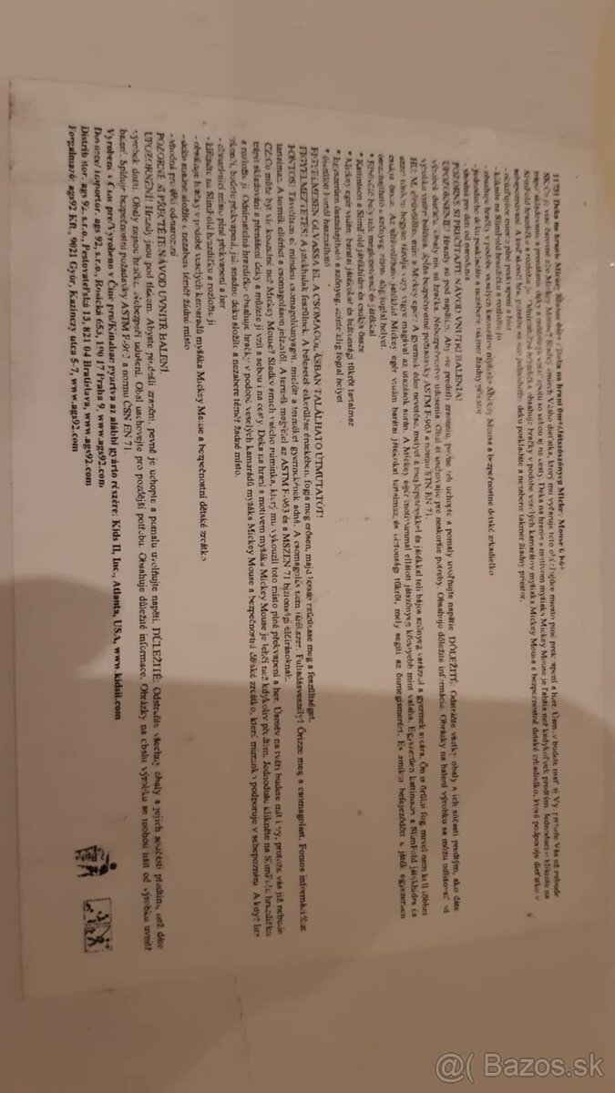 Detská deka s hrazdičkou Disney baby - 7