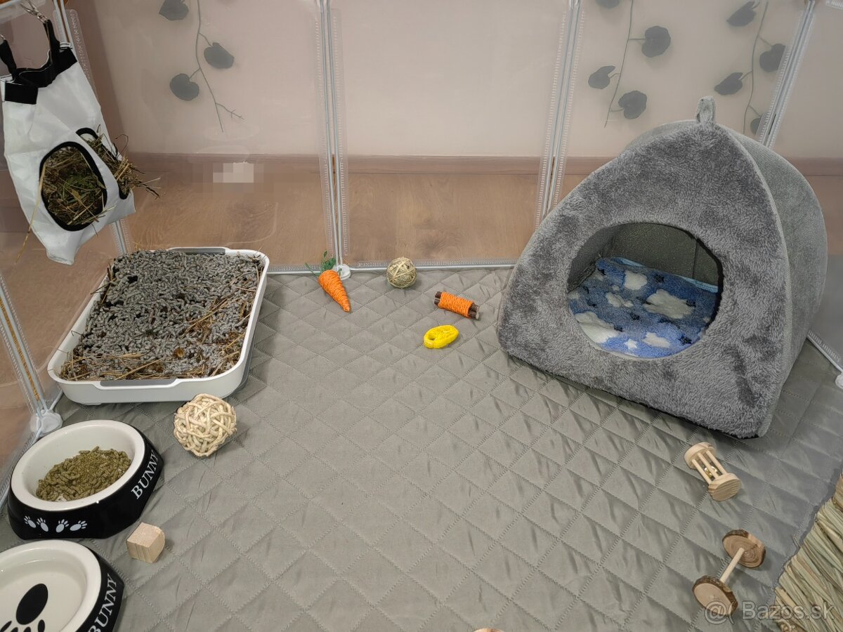 Zakrslý králik s ohradou - 7