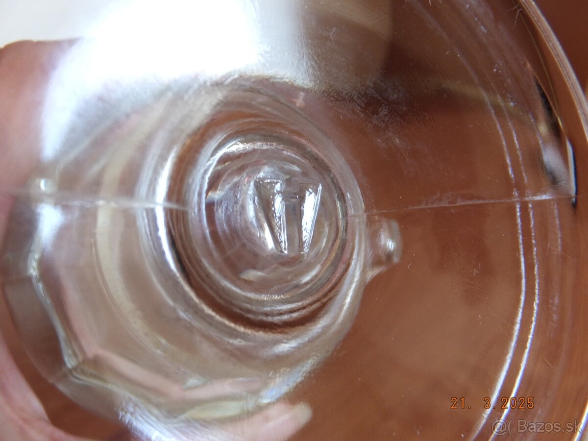 Staré krásné velké grogovky 3 kusy, obsah 200 ml. - 7