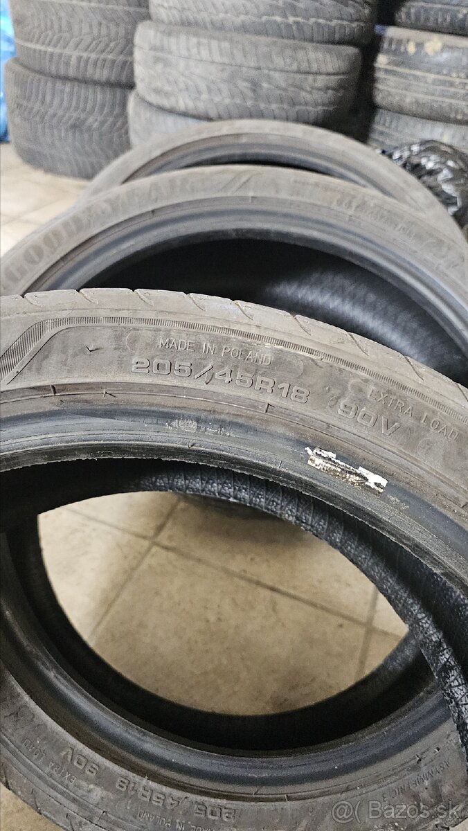 Letné pneumatiky 205/45 R18 Good Year - 7