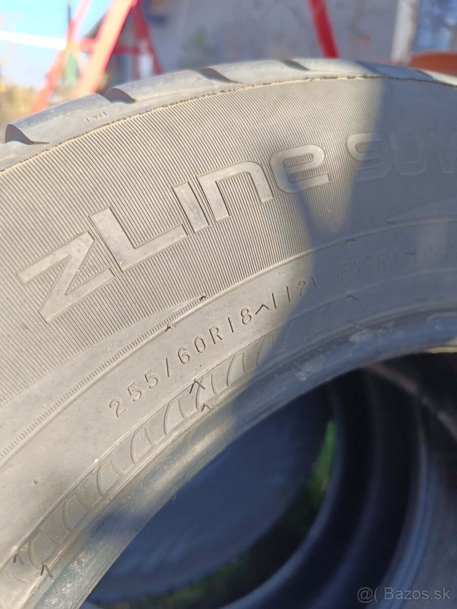 Pneumatiky letné 255/60R18 + disky - 7