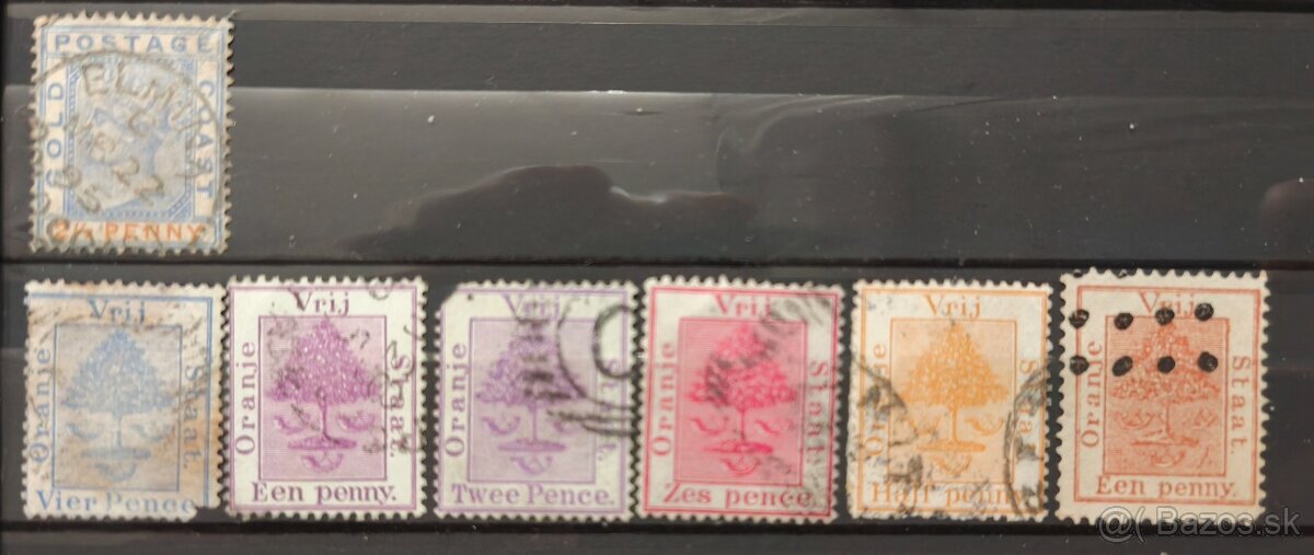 Zbierka starých známok - 7