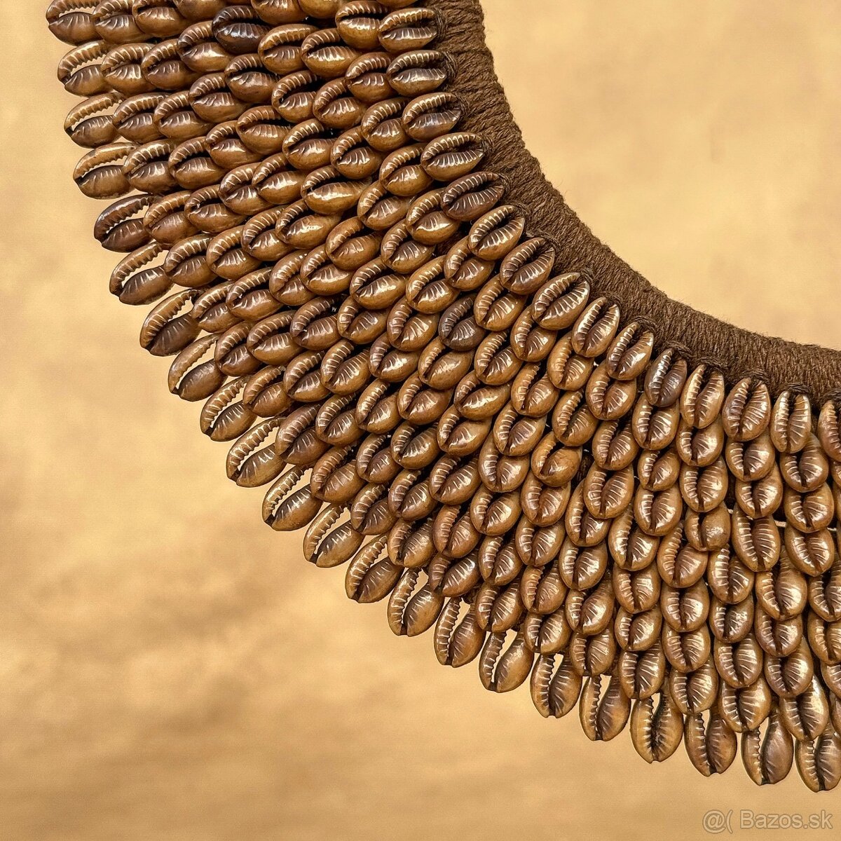 Tolai kmeňové nákrčníky z nassa mušlí - Papua Nová Guinea - 7