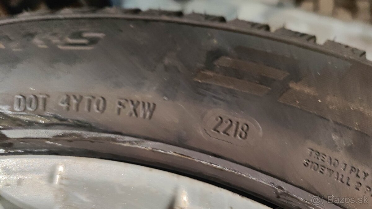 Zimná sada pre VW T5, BMW....5x120 R17, pneu 235/55 R17 103V - 7