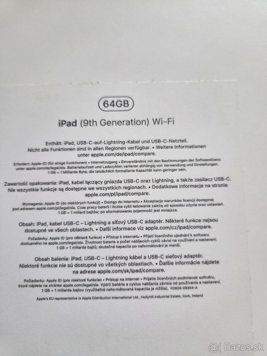 Apple iPad 9, 64 GB - 7