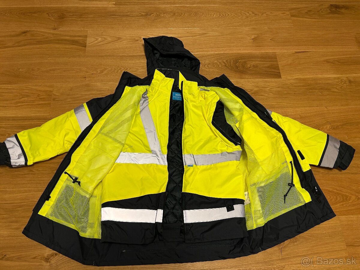 Pracovná reflexná bunda Sioen veľ. L-XL/nepouzivaná - 7