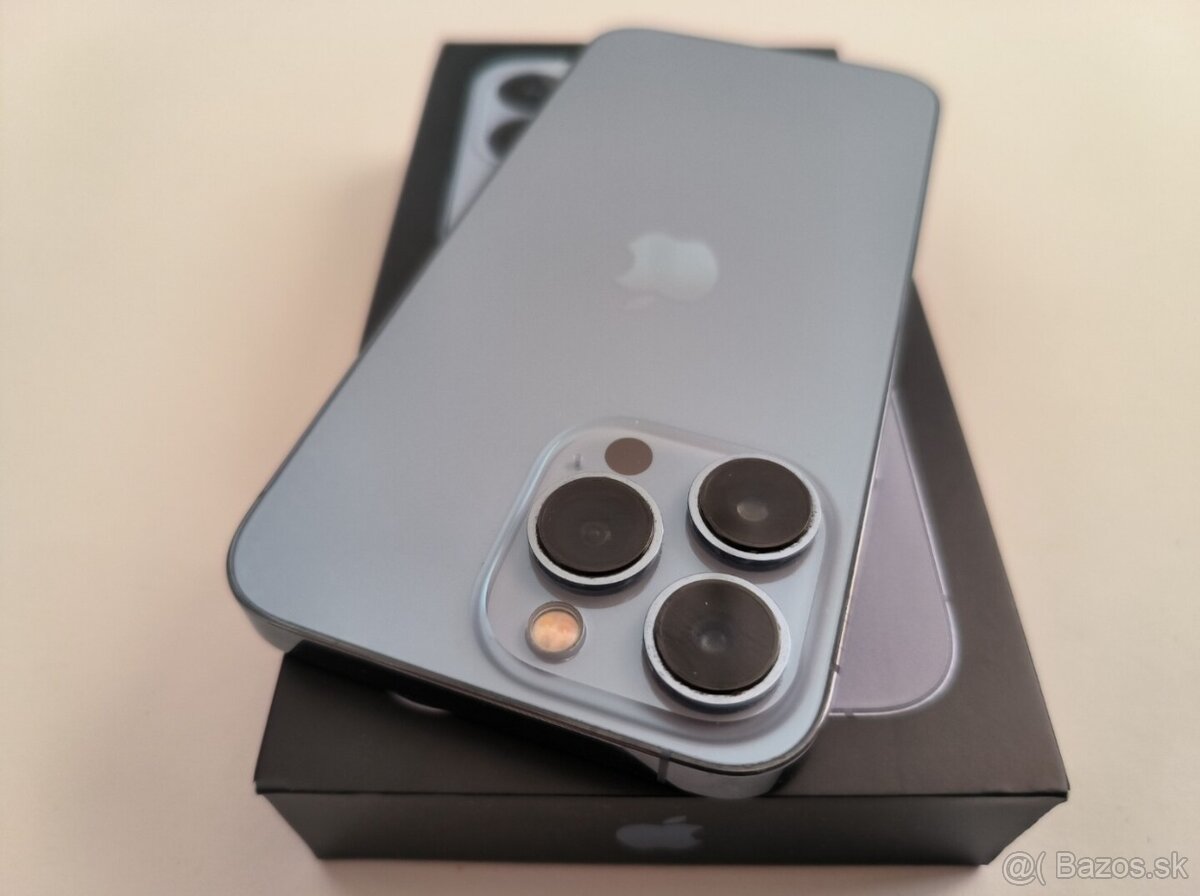 apple iphone 13 PRO 128gb Blue / Batéria 100% - 7