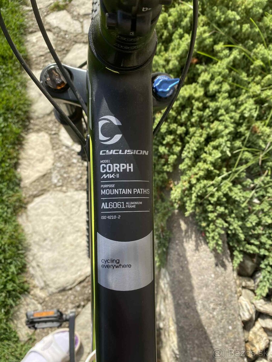 Cyclision Corph 5 MK-II 29 bicykel, midnight lime (XL) - 7