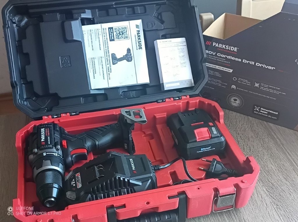 Aku vŕtací skrutkovač 20 V PABSP 20 - nepoužitý - 7