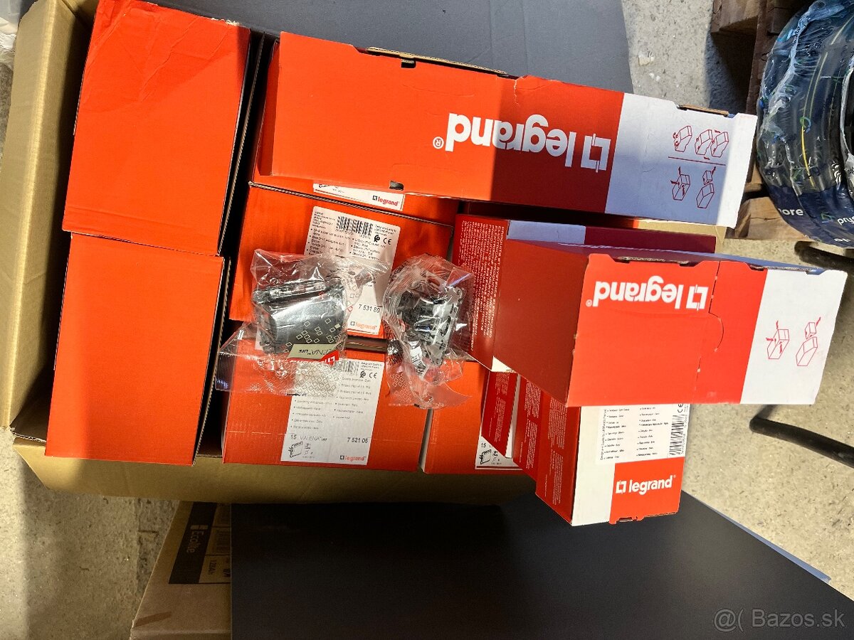 LEGRAND valena life, CYKY káble, asfora, elektro materiál - 7