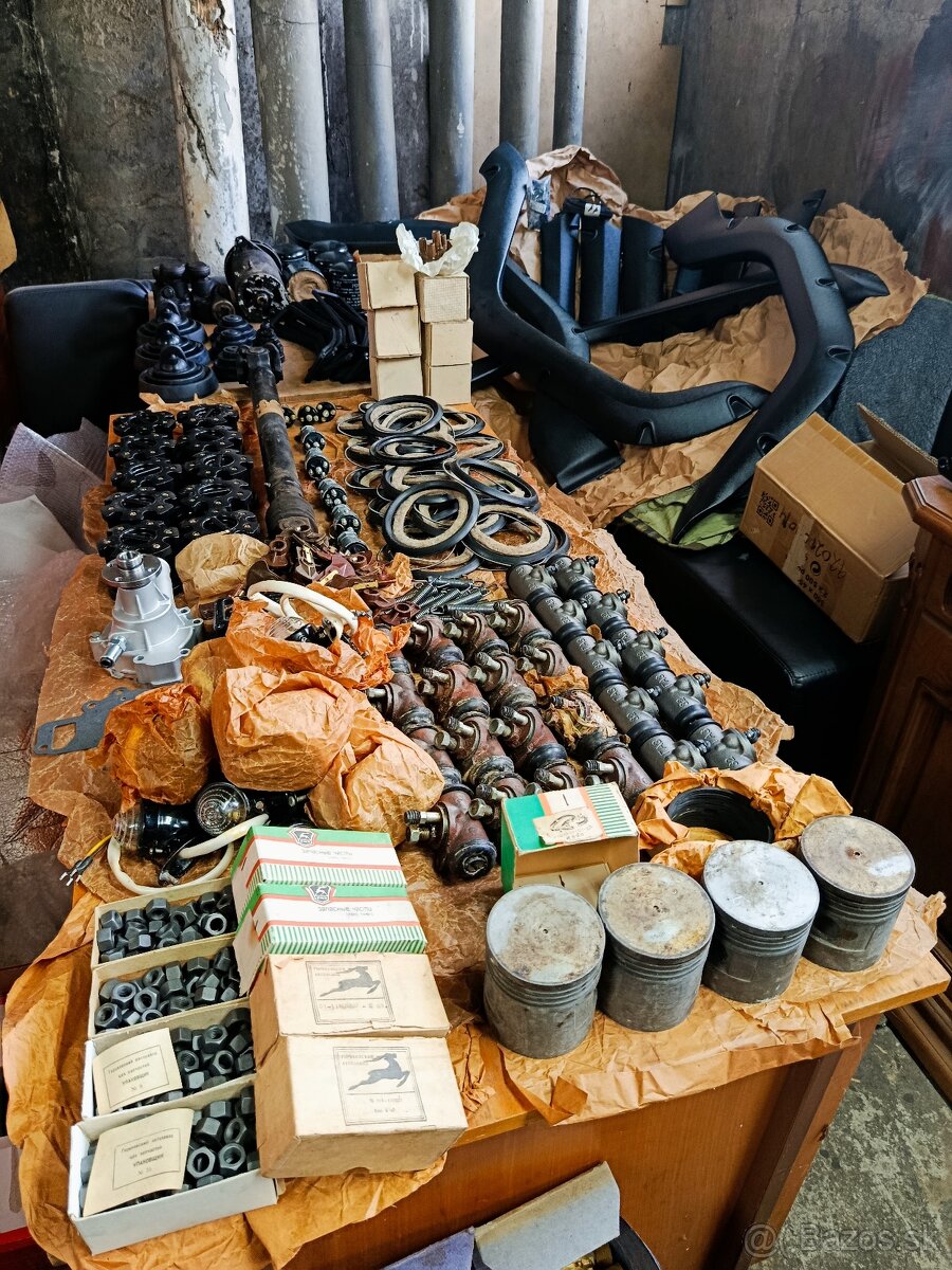 Gaz 69 - NOVÉ NÁHRADNÍ DÍLY - TOP - 7