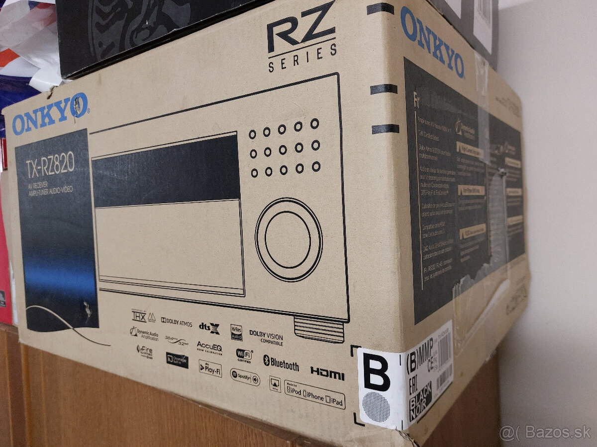 Predám AV receiver TX-RZ820 = vlajková loď ONKYO - 7