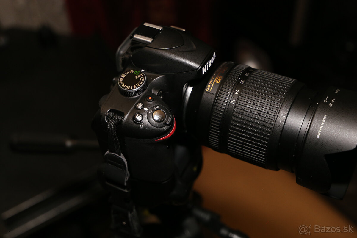 Nikon D3200 24Mpx + Objektiv Nikon DX 18-105mm / SET - 7