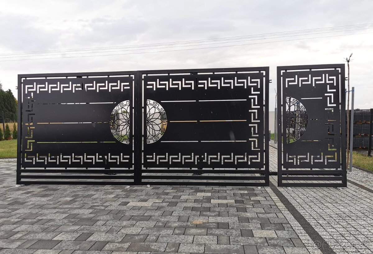 💥Moderné dizajnové brány💥 - 7