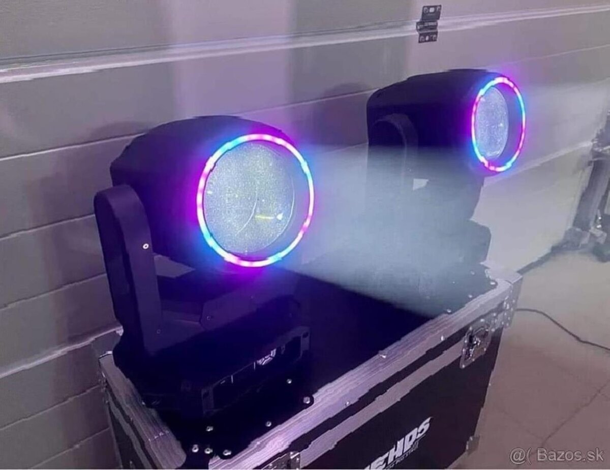 Led Beam 200w ring otočná hlava - 7