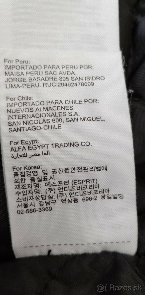 PANSKY ELEGANTNY CIERNY KABAT ESPRIT - 7