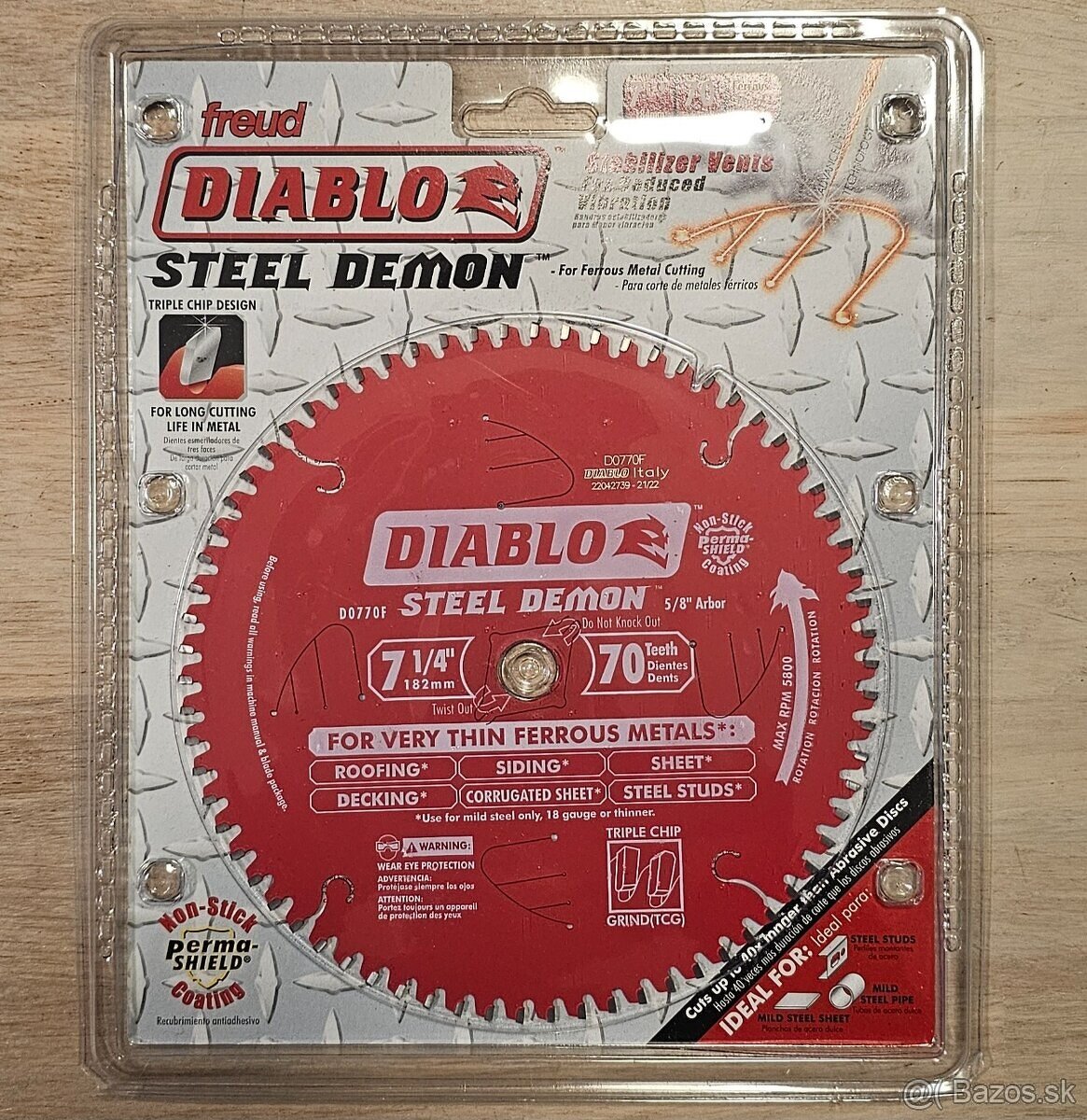 Diablo kotúče KARBID - 7