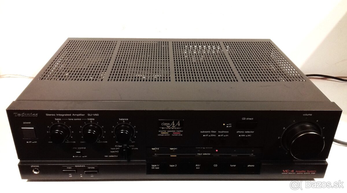 ClassAA spickovy 560W zosilnovac TECHNICS SU-V60 JAPAN, AZ18 - 7