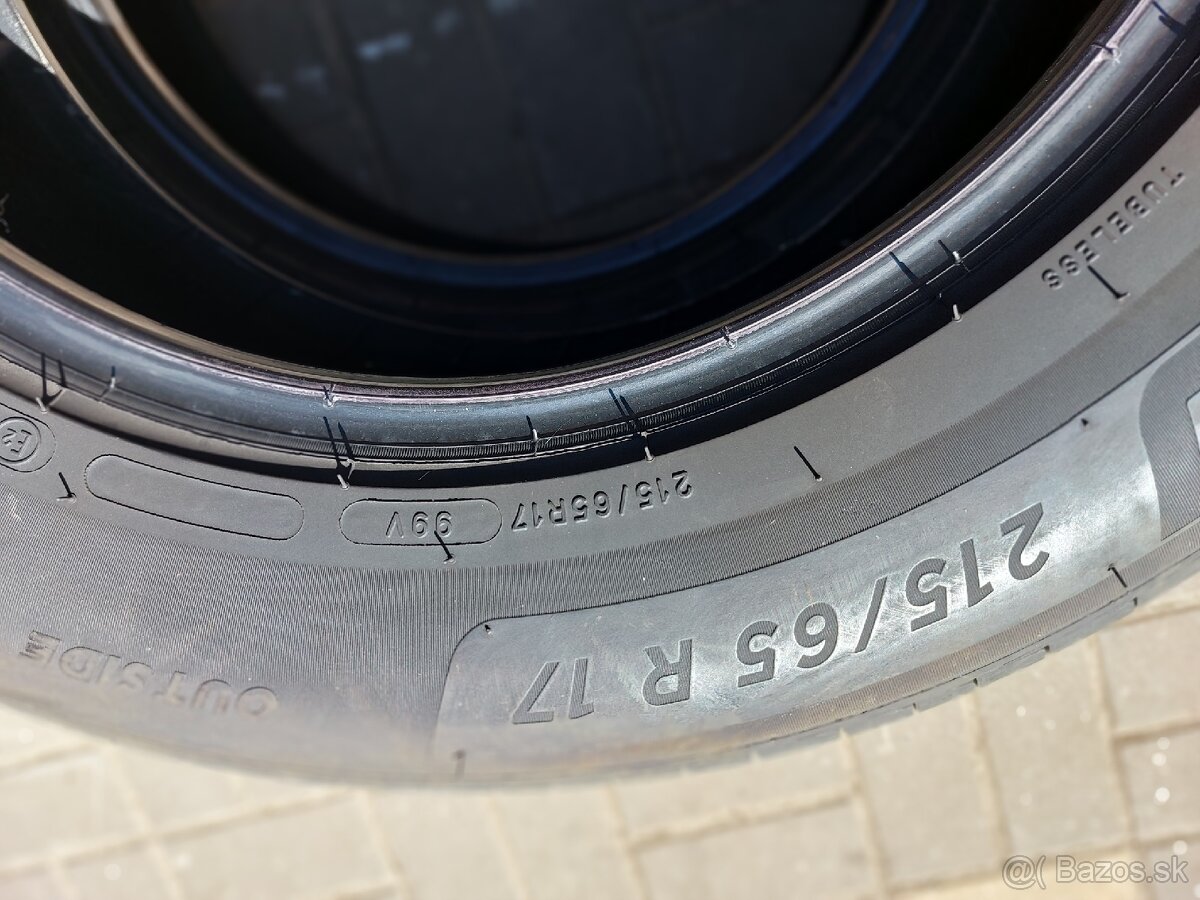 Predám pneumatiky215/65R17 99V - 7
