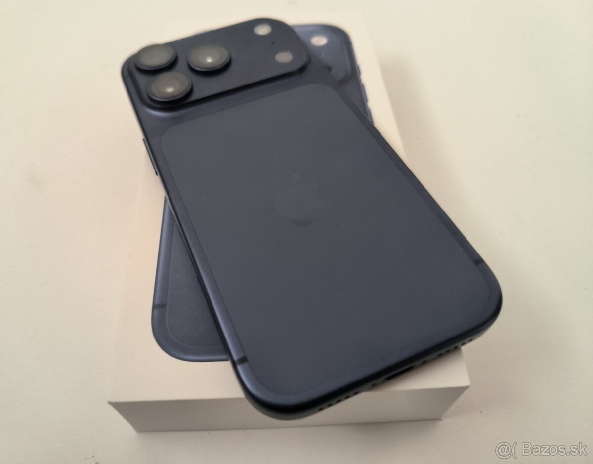 apple iphone 17 PRO MAX Blue / Batéria 100% - 7