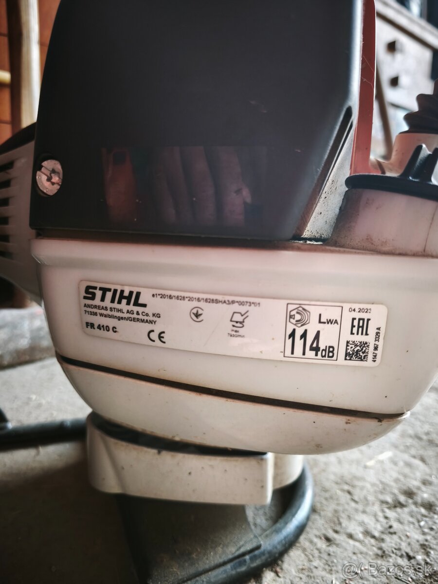 Chrbtový krovinorez Stihl FR410C - 7