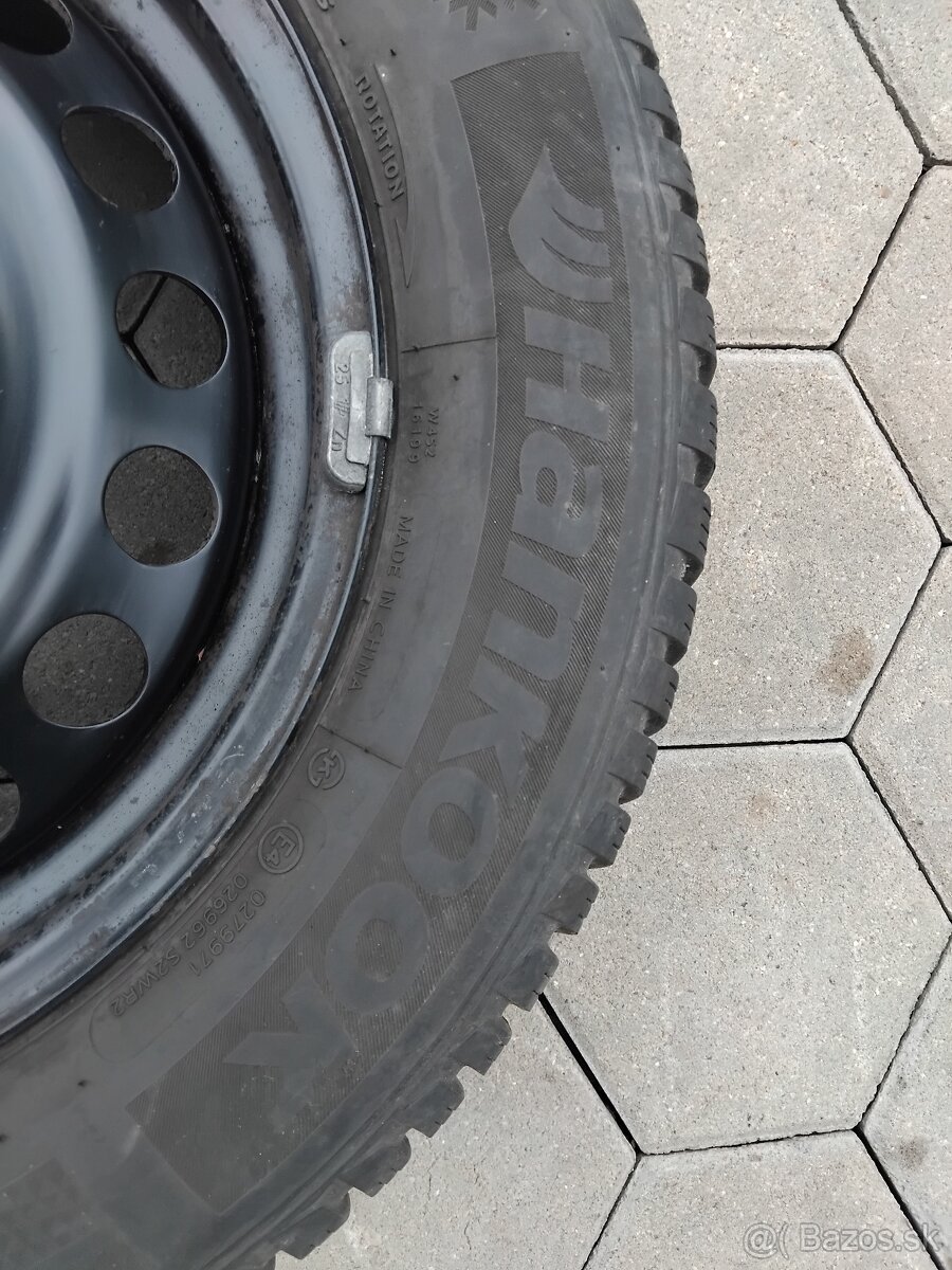 Zimne pneumatiky na diskoch 195/65R15 - 7