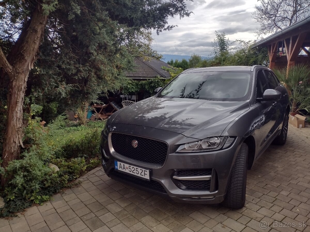 JAGUÁR F-PACE R ŠPORT 2.0 TDI 4 MOTION MOD ROK 2018 - 7