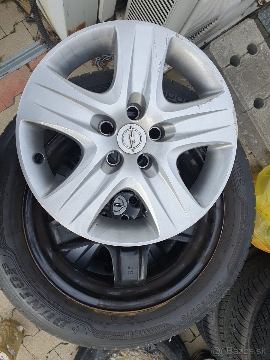 plechové disky, s puklicami 5x110 r16 - 7