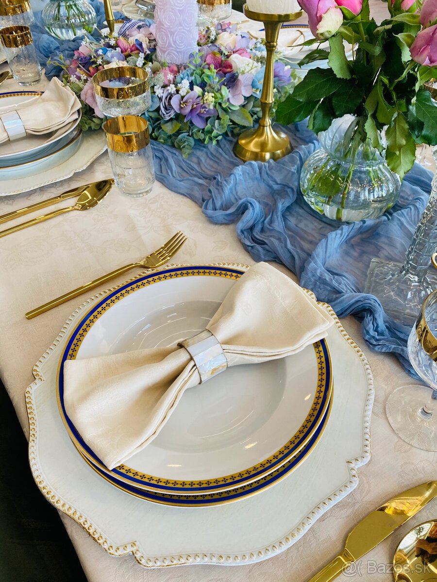 Veľká retro obedová súprava, posielam kuriérom - 7