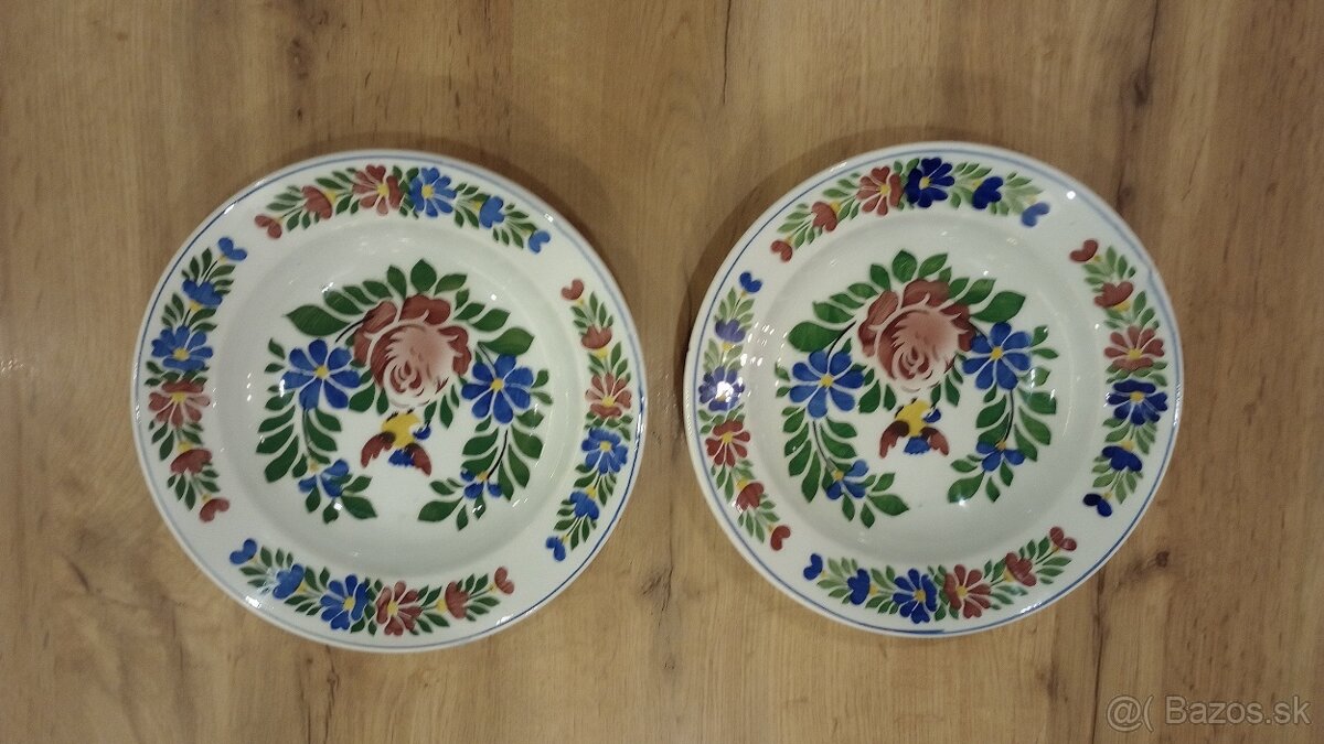 Ozdobné maľované taniere - 7