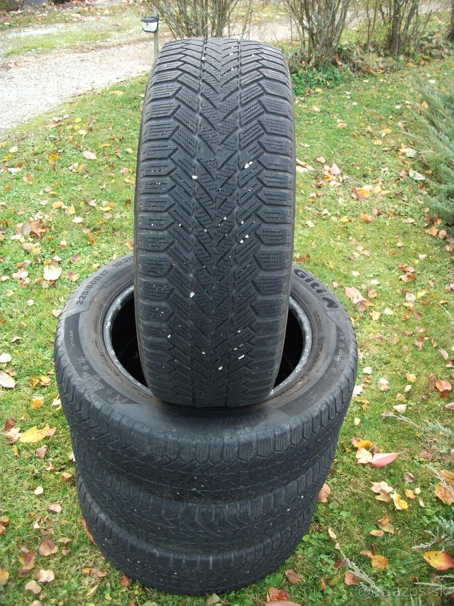 Predám zimné pneumatiky 225/60 17R-SUV.Lacno. - 7