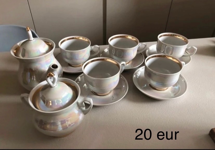 Predám misu, poháre šálky a iné sklo - 7