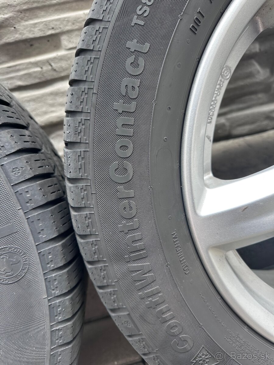 Alu disky R 16 + 205/60 R16 - zimné Continental TS830 P - 7