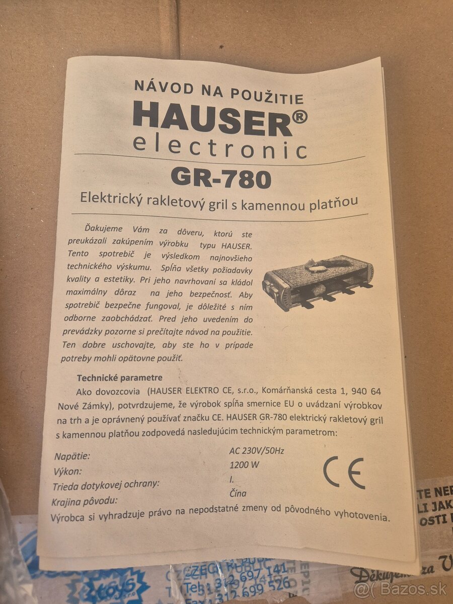 Predám elektrický gril s kamennou doskou - 7
