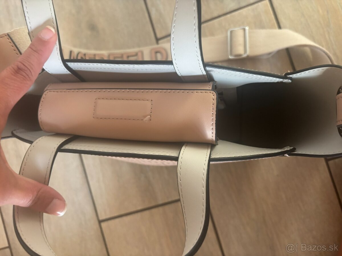 Kožená kabelka Karl Lagerfeld - 7