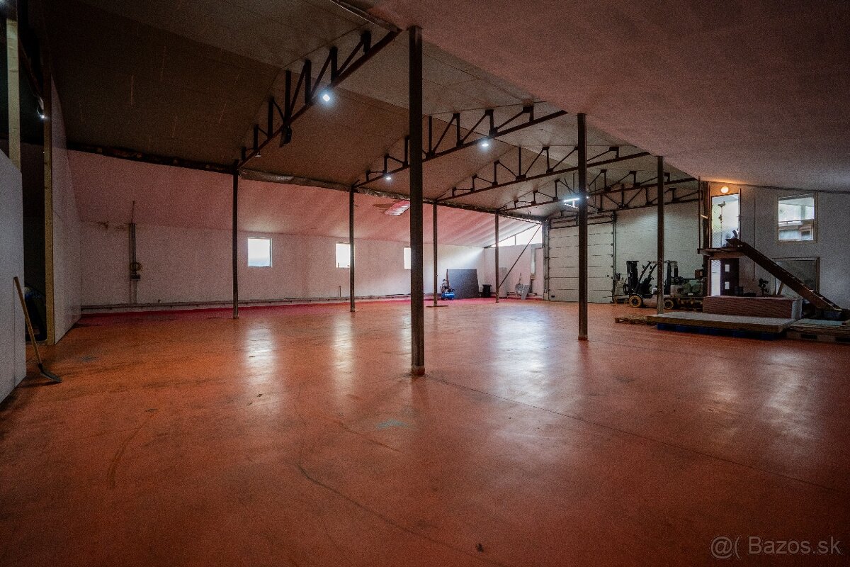 Na predaj výrobná a skladová hala o veľkosti 1.024m2 - 7