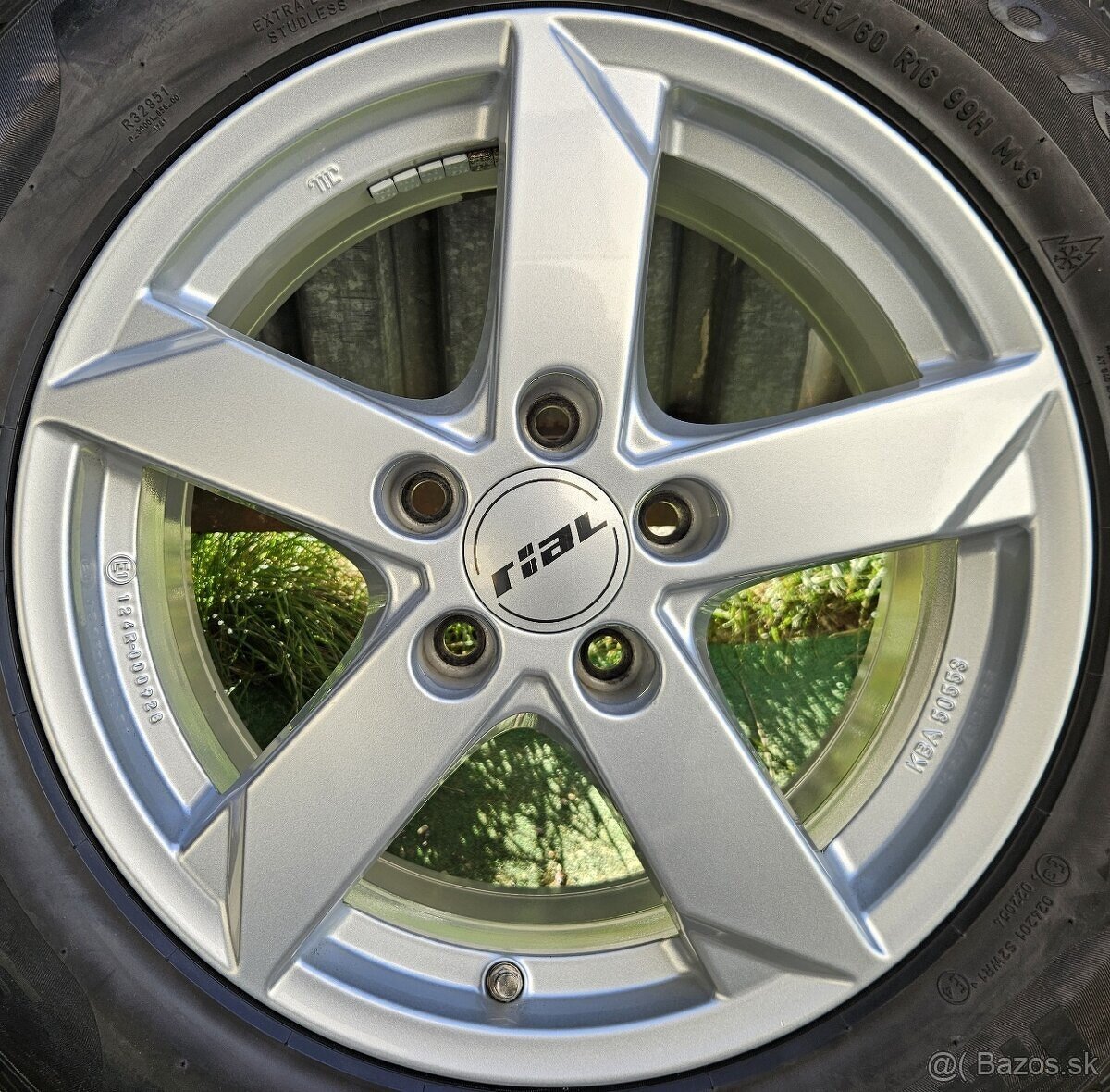 Atraktívne nemecké disky RIAL - 5x112 r16 - 7