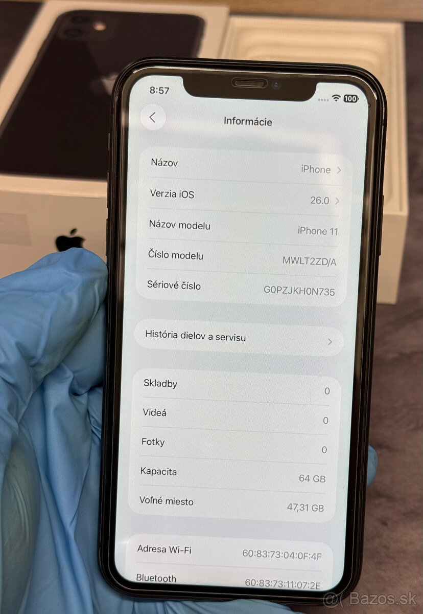 Apple iPhone 11 64 GB Black / nová batéria - 7