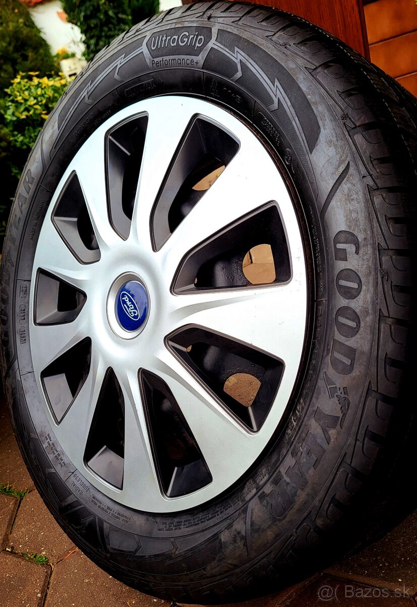 zimné kolá R17 5x108 Ford Kuga, pneu 235/55 - 7