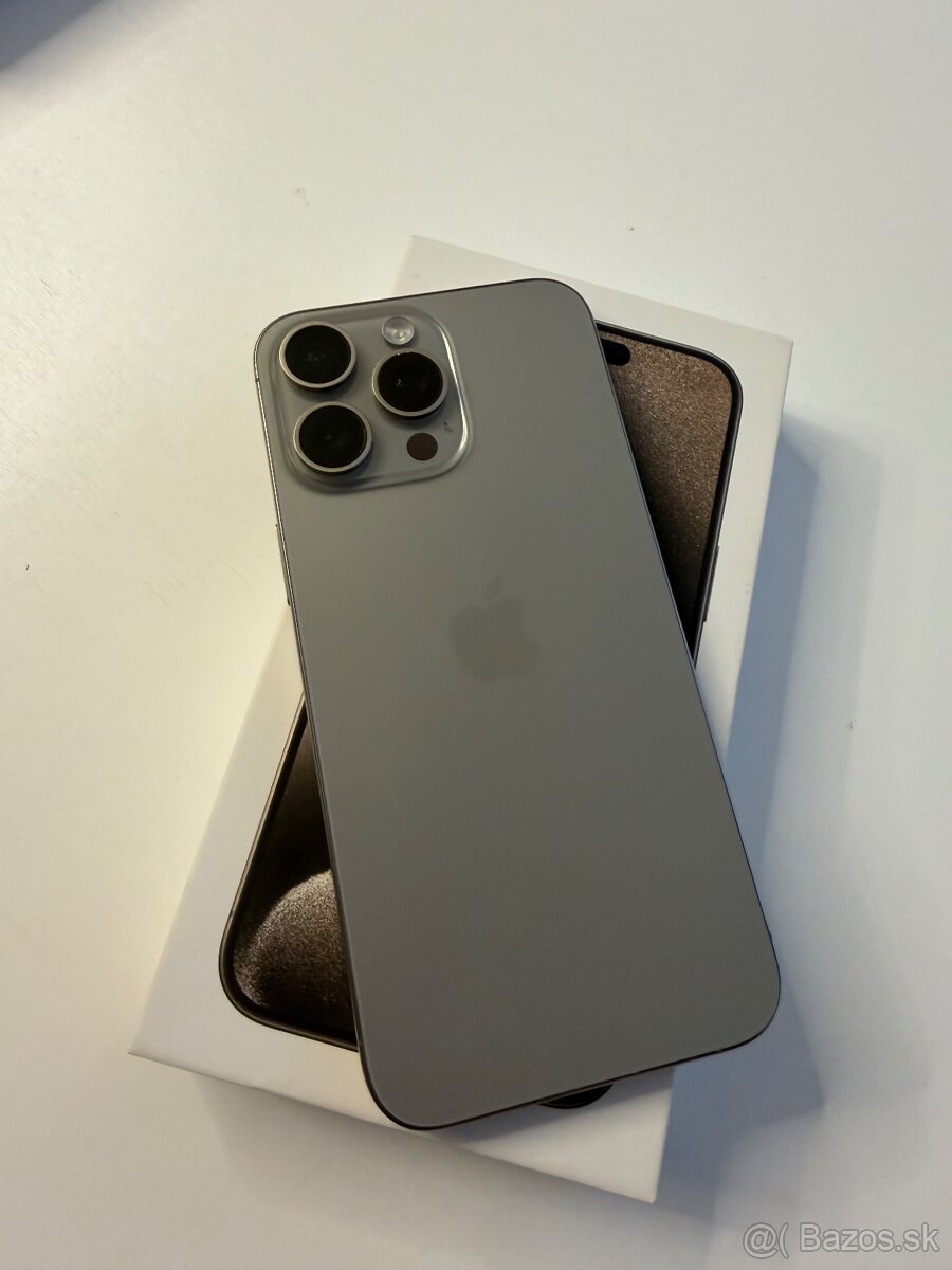 iPhone 15 Pro Max, Natural Titanium, 512 GB - 7