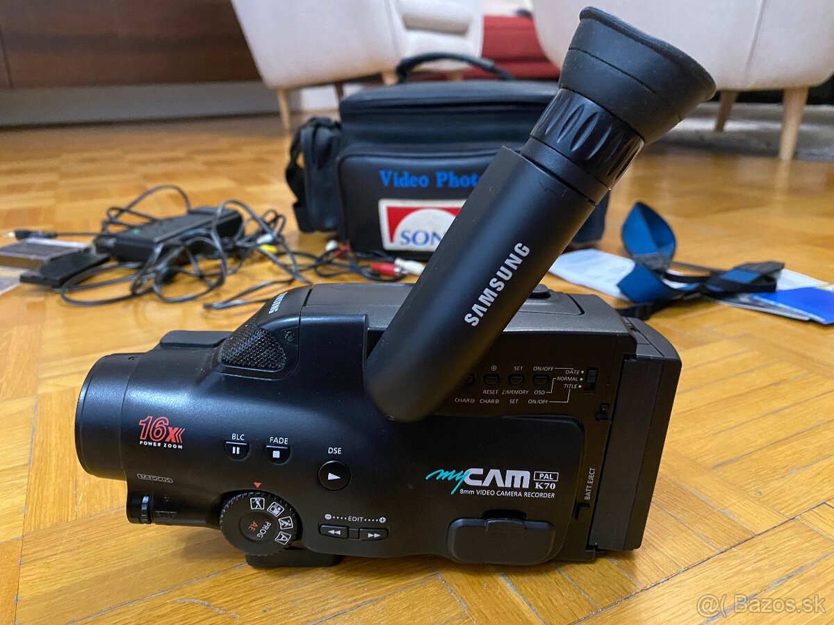 Kamera Samsung VP- K70 s príslušenstvom - 7