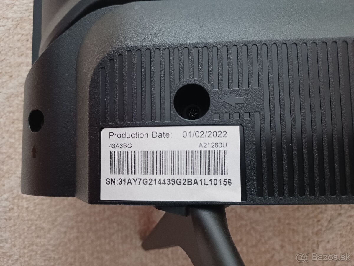 Hisense 43" 4k Smart - 7