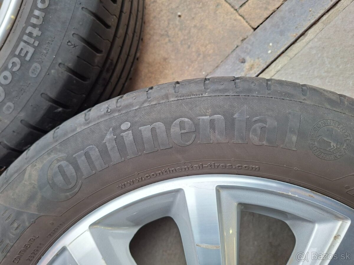 Orig. hliníkové disky VW R16, 5x112 - 7