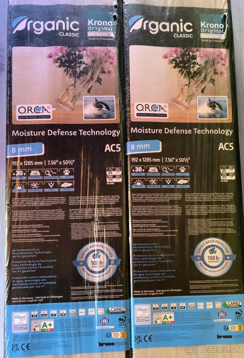 Vodeodolná kompozitná podlaha H2O 10m2 + podložka - 7