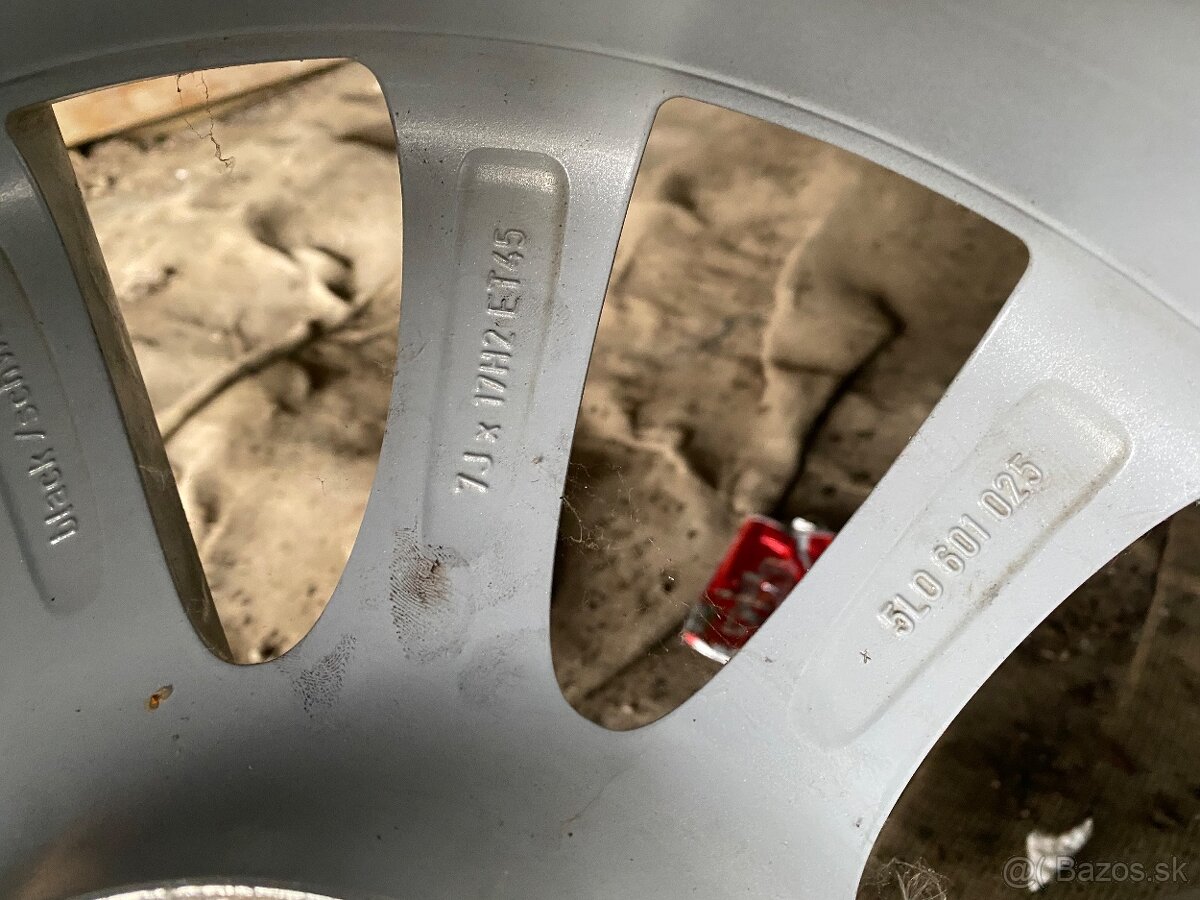 Skoda yeti disky 5x112 R17 - 7