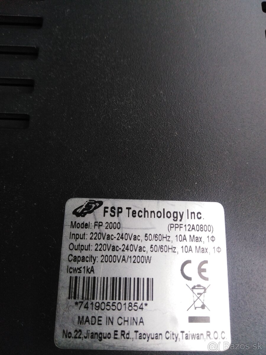 APC Back-UPS, MGE, Eaton, FSP - 7